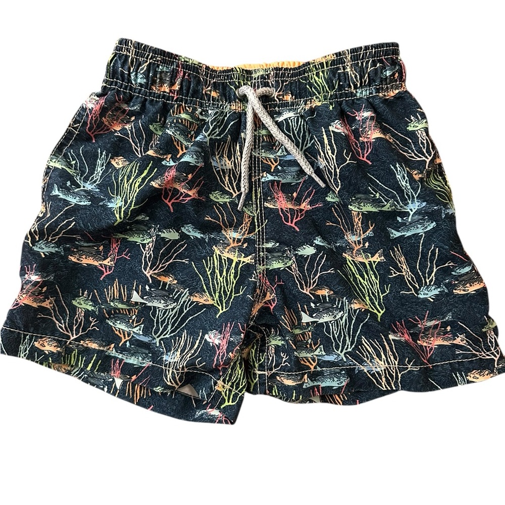 Michaels Oceanic Pattern Swim Shorts Boys S 2-4